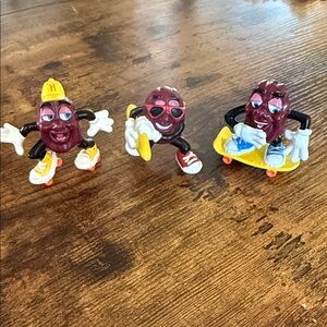 Vintage California Raisins Figurines